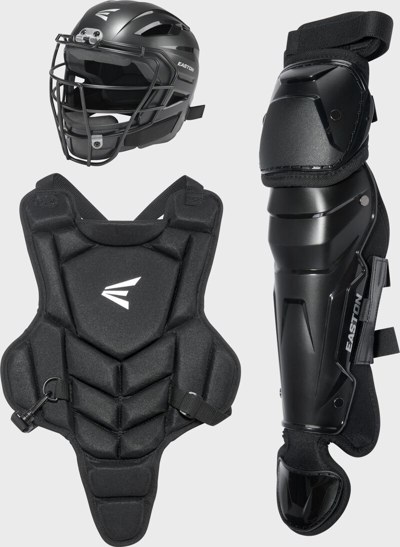 EASTON BLACK MAGIC 3.0 YOUTH CATCHER'S SET, BLACK, TB/S