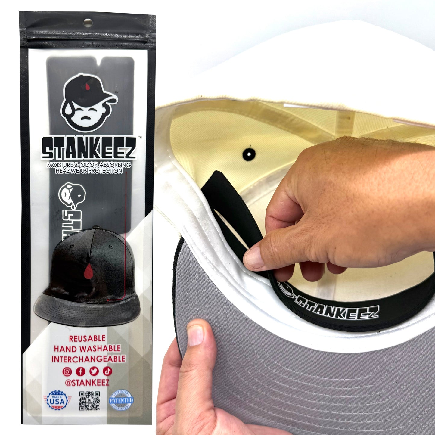 STANKEEZ HAT LINER - BLACK