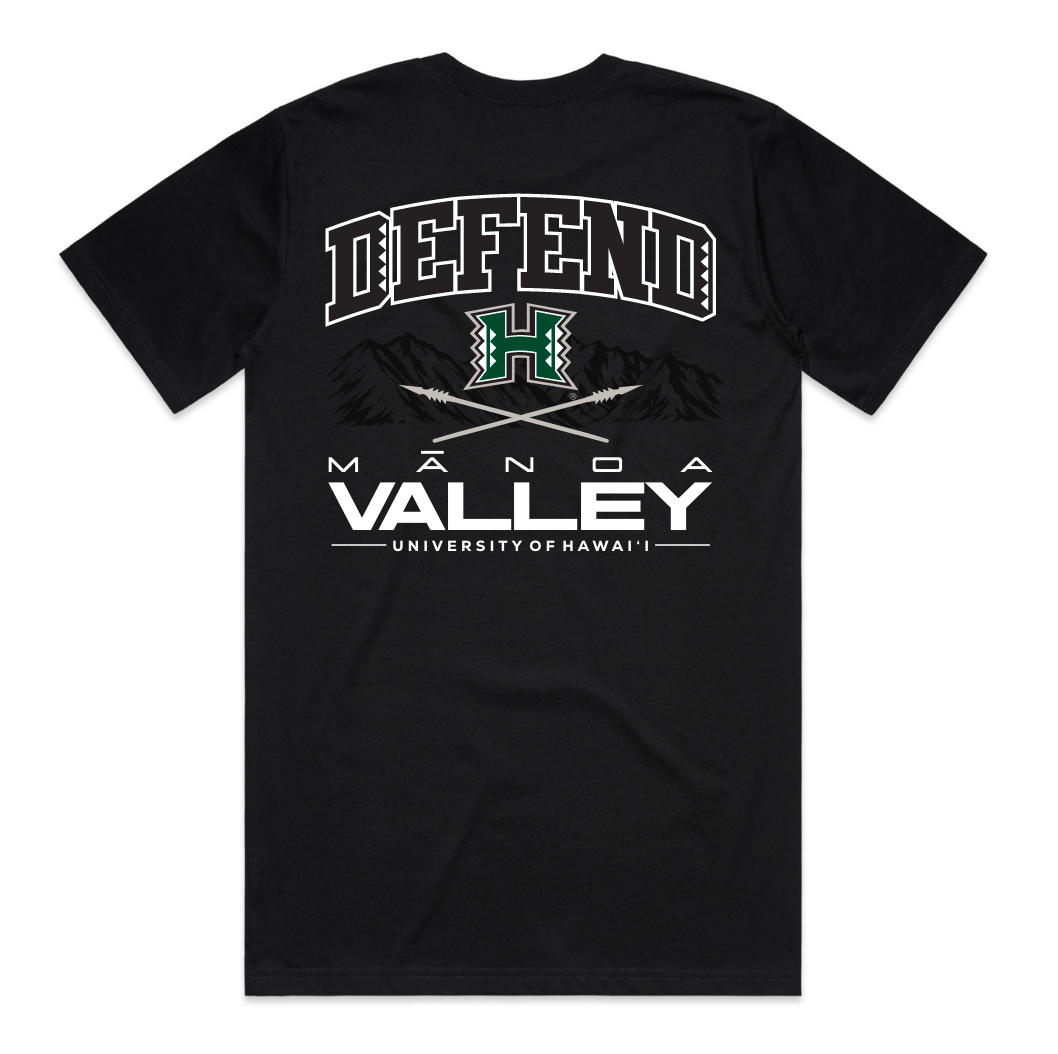 HH PREMIUM 'DEFEND MANOA VALLEY' SHIRT- LICENSED PRODUCT