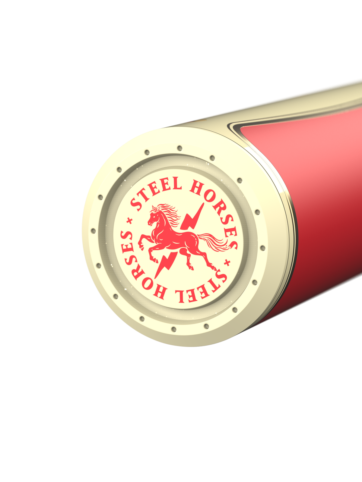 2027 COMBAT MFG STEEL HORSES RED RIDER SPEC-A1 BBCOR BASEBALL BAT