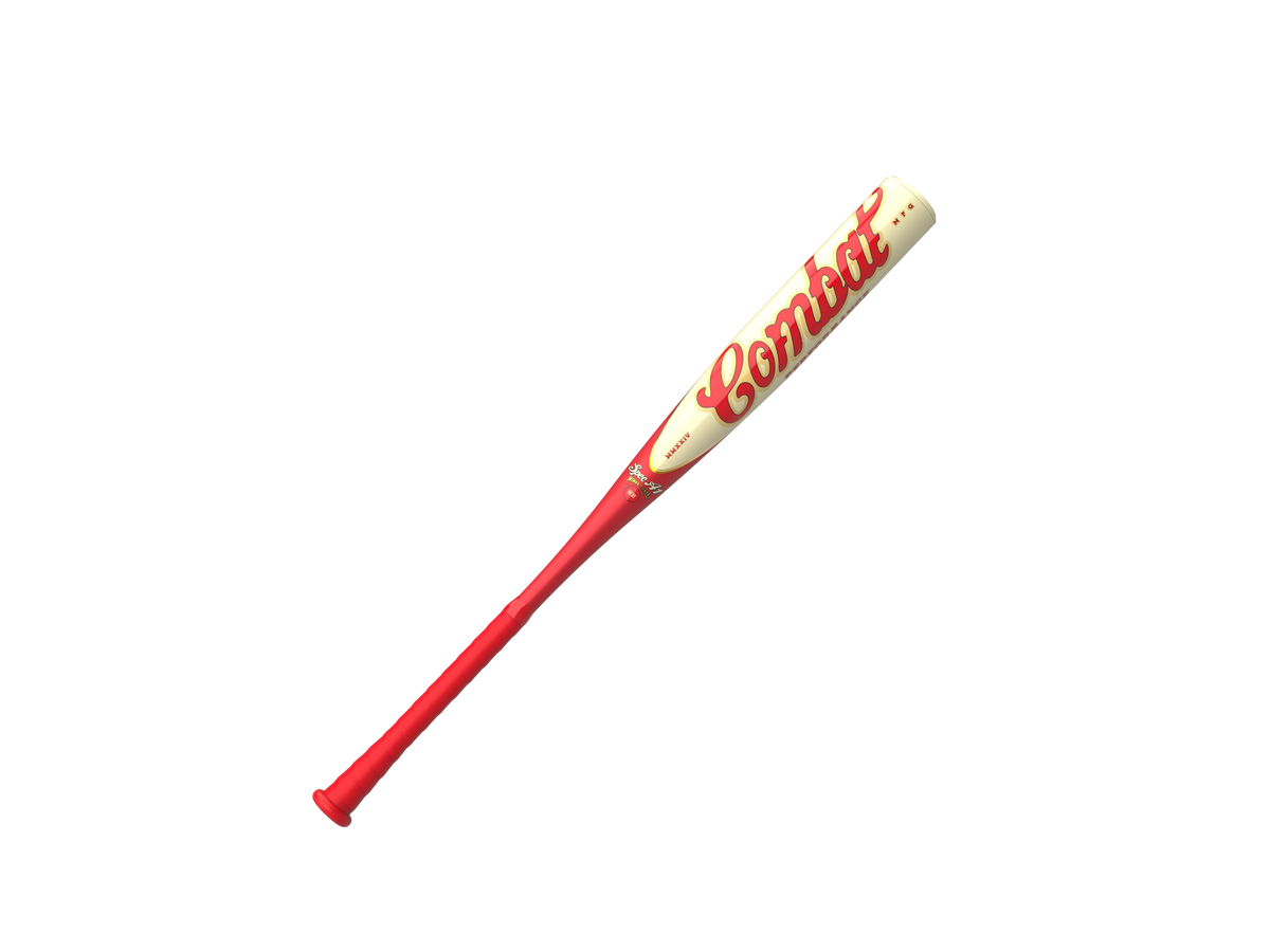 2027 COMBAT MFG STEEL HORSES RED RIDER SPEC-A1 BBCOR BASEBALL BAT