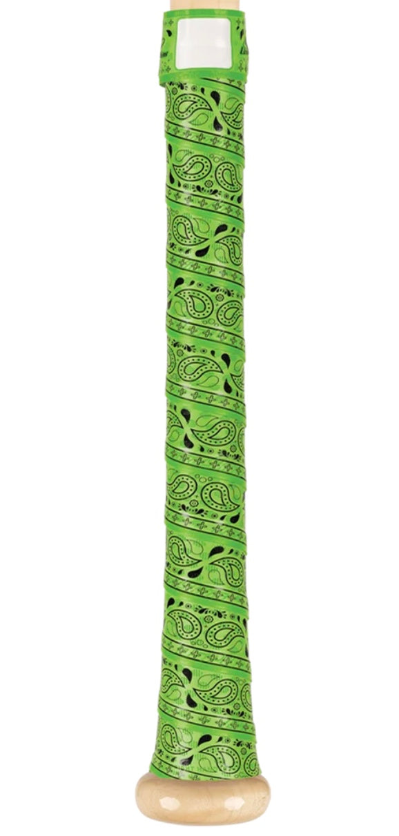LIZARD SKINS DSP ULTRA OUTBURST BAT GRIP - GREEN BANDIT