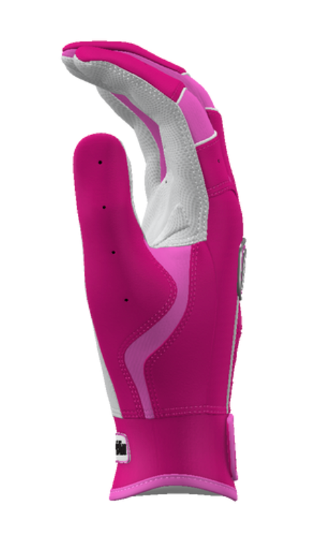 FRANKLIN CFX PRO HH CUSTOM 'OPTIC PINK' YOUTH BATTING GLOVES