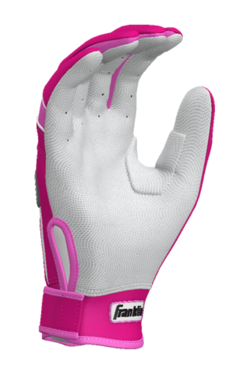 FRANKLIN CFX PRO HH CUSTOM 'OPTIC PINK' YOUTH BATTING GLOVES