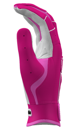 FRANKLIN CFX PRO HH CUSTOM 'OPTIC PINK' YOUTH BATTING GLOVES