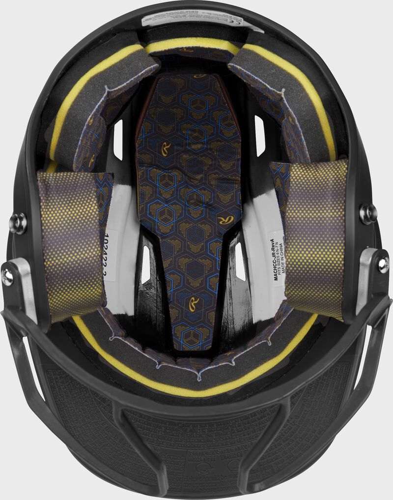 RAWLINGS MACH HI-VIZ FASTPITCH BATTING HELMET
