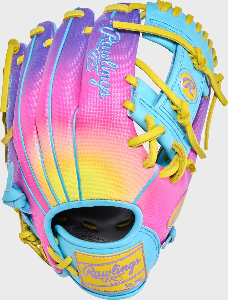 RAWLINGS HEART OF THE HIDE FUN BURST 2.0 11.5" CONTOUR FIT INFIELD GLOVE