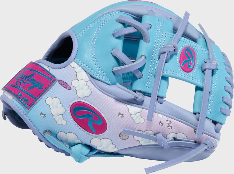 RAWLINGS ICON FEST HEART OF THE HIDE COLUMBIA BLUE/PERIWINKLE 11.5" INFIELD GLOVE