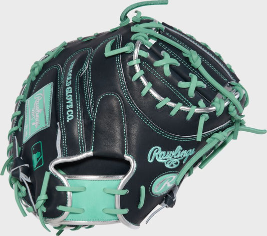 RAWLINGS CAL RALEIGH HEART OF THE HIDE 34-INCH CATCHERS MITT, RIGHT HAND THROW