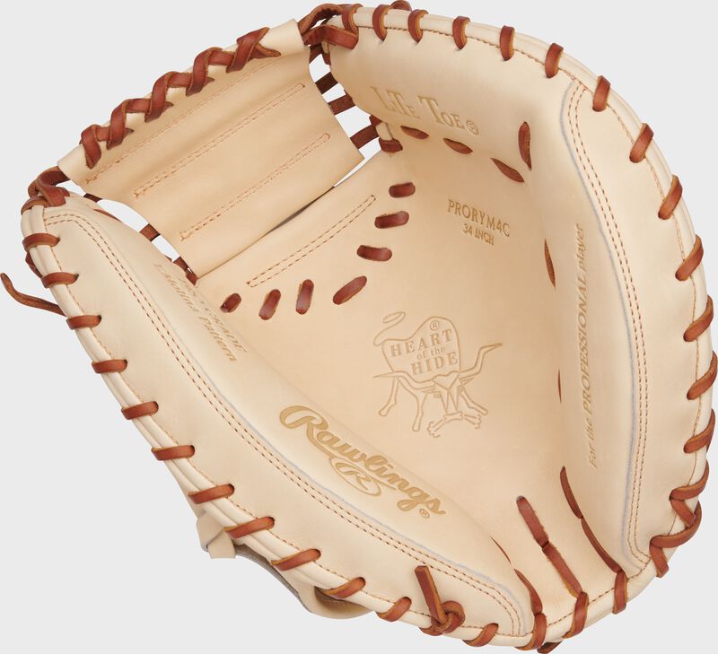 RAWLINGS HEART OF THE HIDE 34" CAMEL CATCHER'S MITT; YADIER MOLINA