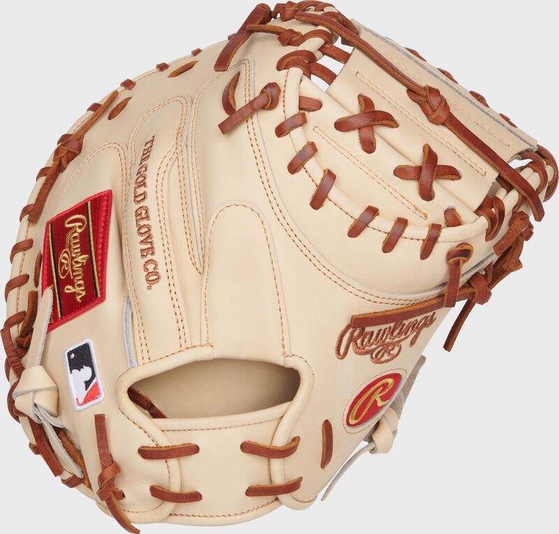 RAWLINGS HEART OF THE HIDE 34" CAMEL CATCHER'S MITT; YADIER MOLINA