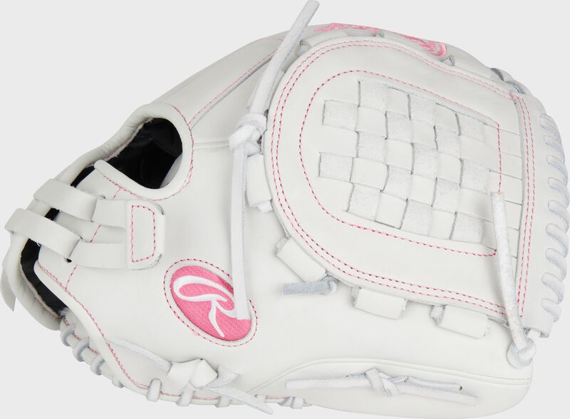 RAWLINGS LIBERTY ADVANCED COLOR SERIES 12 IN FASTPITCH GLOVE,WHITE/PINK
