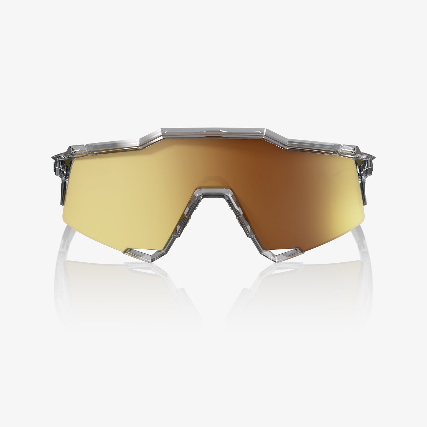 100% SPEEDCRAFT® POLISHED TRANSLUCENT GREY BRONZE MULTILAYER MIRROR LENS