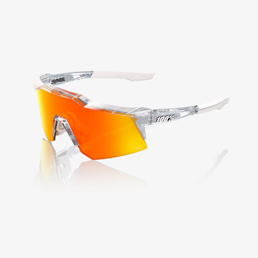 100% SPEEDCRAFT® XS POLISHED TRANSLUCENT CLEAR HiPER® RED MIRROR LENS