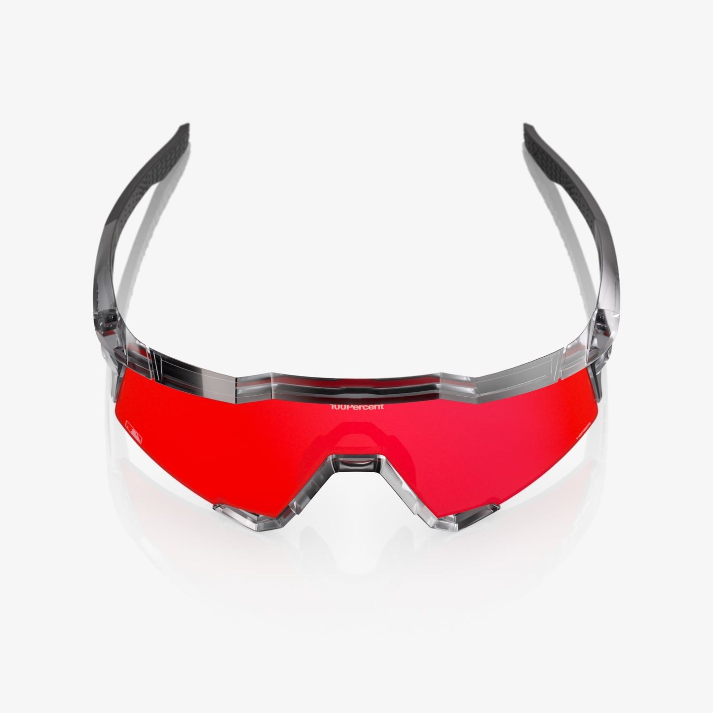 SPEEDCRAFT MLB AUTHENTIC POLISHED TRANSLUCENT GREY HiPER® Fire Red Mirror Lens