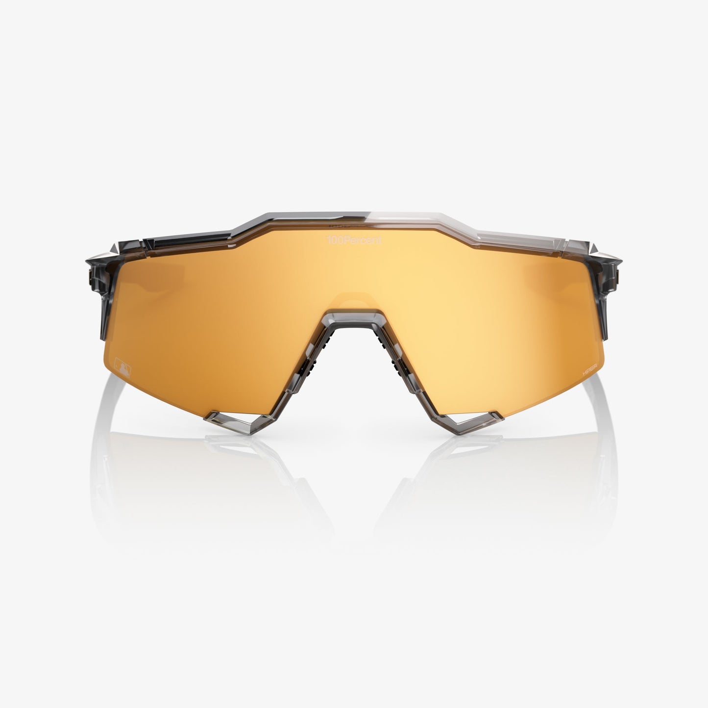 SPEEDCRAFT MLB AUTHENTIC POLISHED TRANSLUCENT GREY HIPER 24K GOLD MIRROR LENS