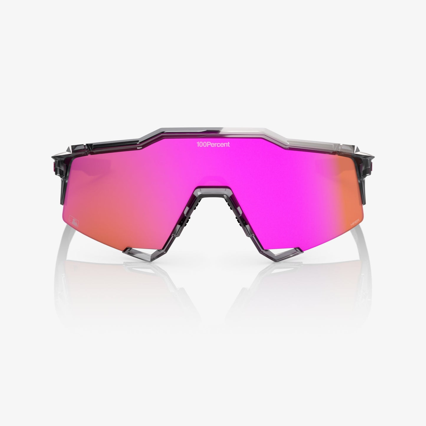 SPEEDCRAFT MLB AUTHENTIC POLISHED TRANSLUCENT GREY HiPER® Vital Pink Mirror Lens
