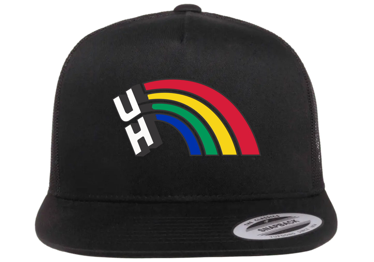 HH UH TRADITION FIVE PANEL TRUCKER HATS - LICENSED HEADWEAR
