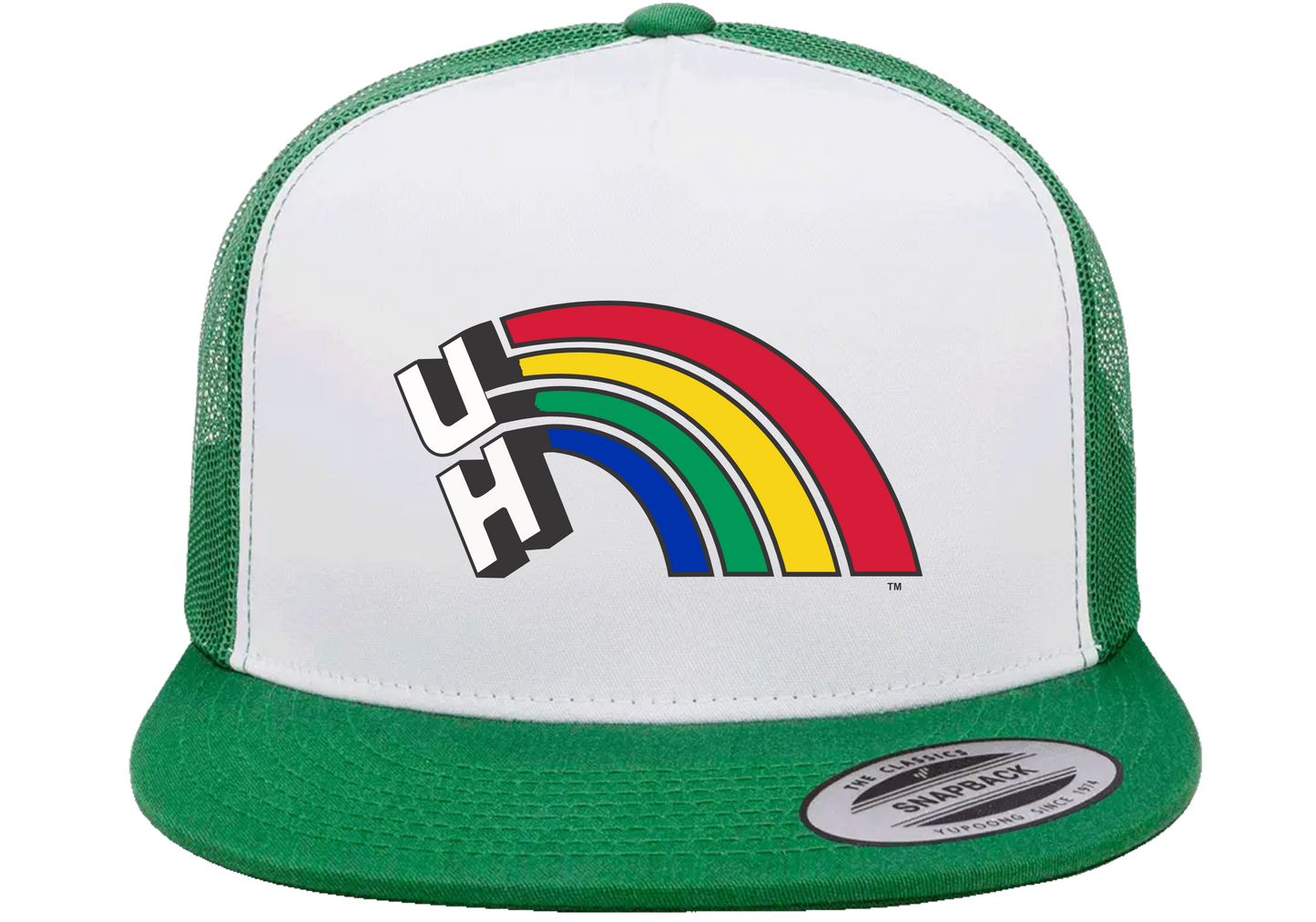 HH UH TRADITION FIVE PANEL TRUCKER HATS - LICENSED HEADWEAR