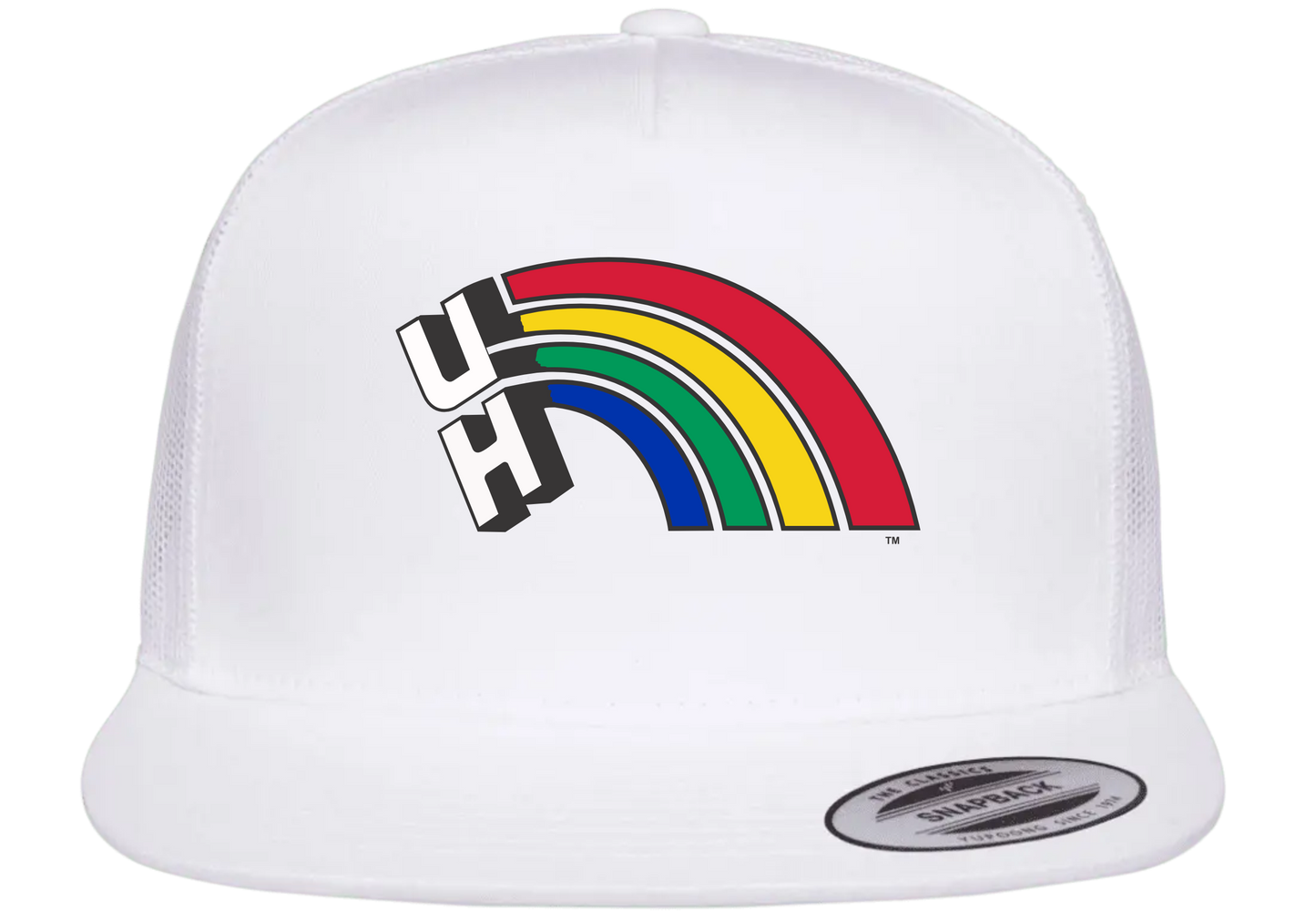 HH UH TRADITION FIVE PANEL TRUCKER HATS - LICENSED HEADWEAR