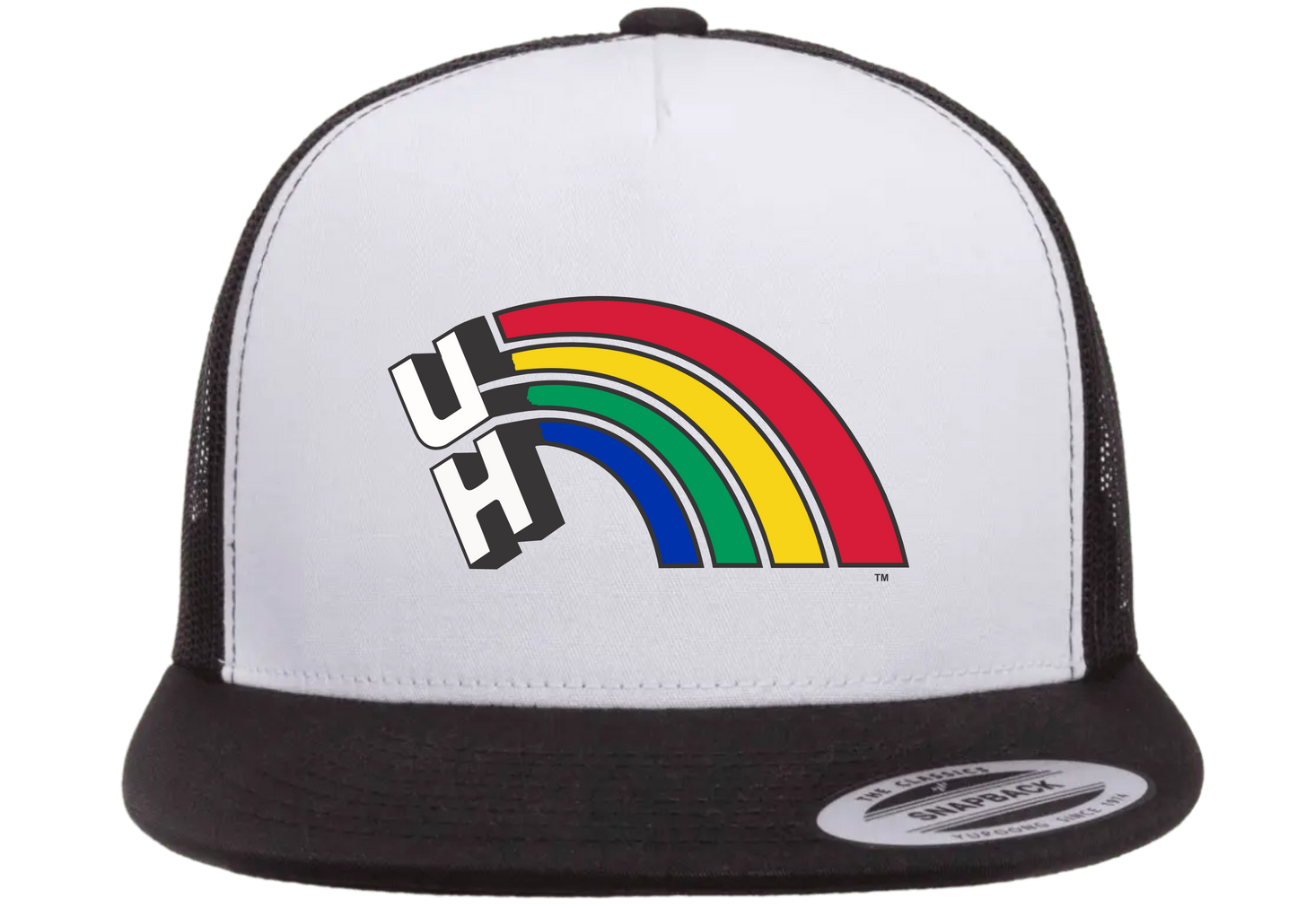 HH UH TRADITION FIVE PANEL TRUCKER HATS - LICENSED HEADWEAR