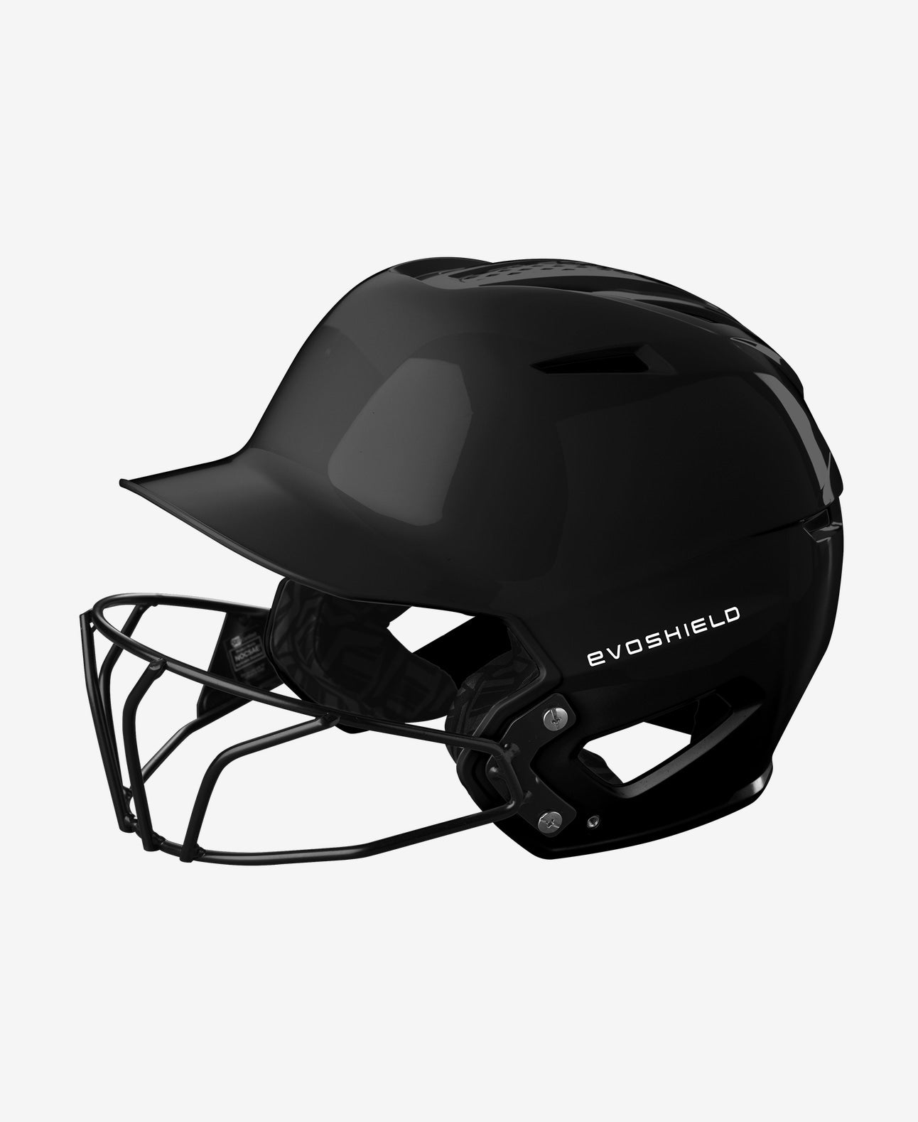 EVOSHIELD XVT 2.0 GLOSSY BATTING HELMENT WITH FACEMASK