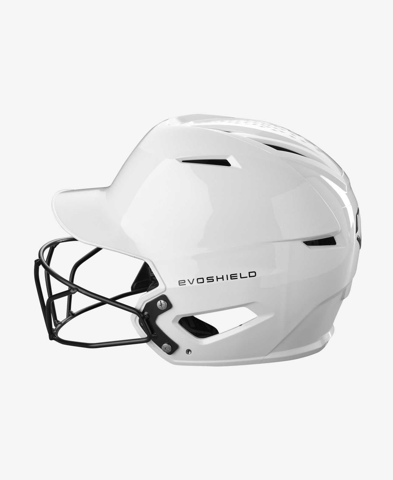 EVOSHIELD XVT 2.0 GLOSSY BATTING HELMENT WITH FACEMASK