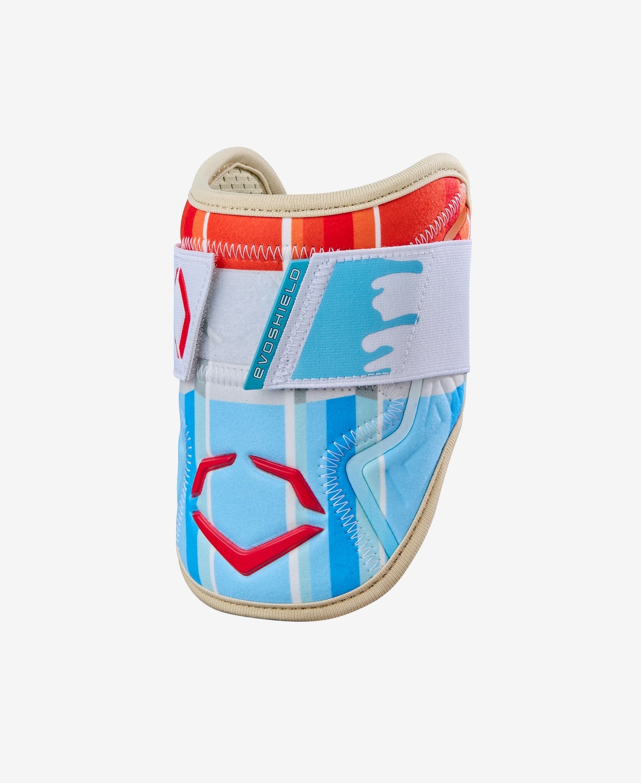 EVOSHIELD X-SRZ™ RED,WHITE & ICE BATTER'S ELBOW GUARD
