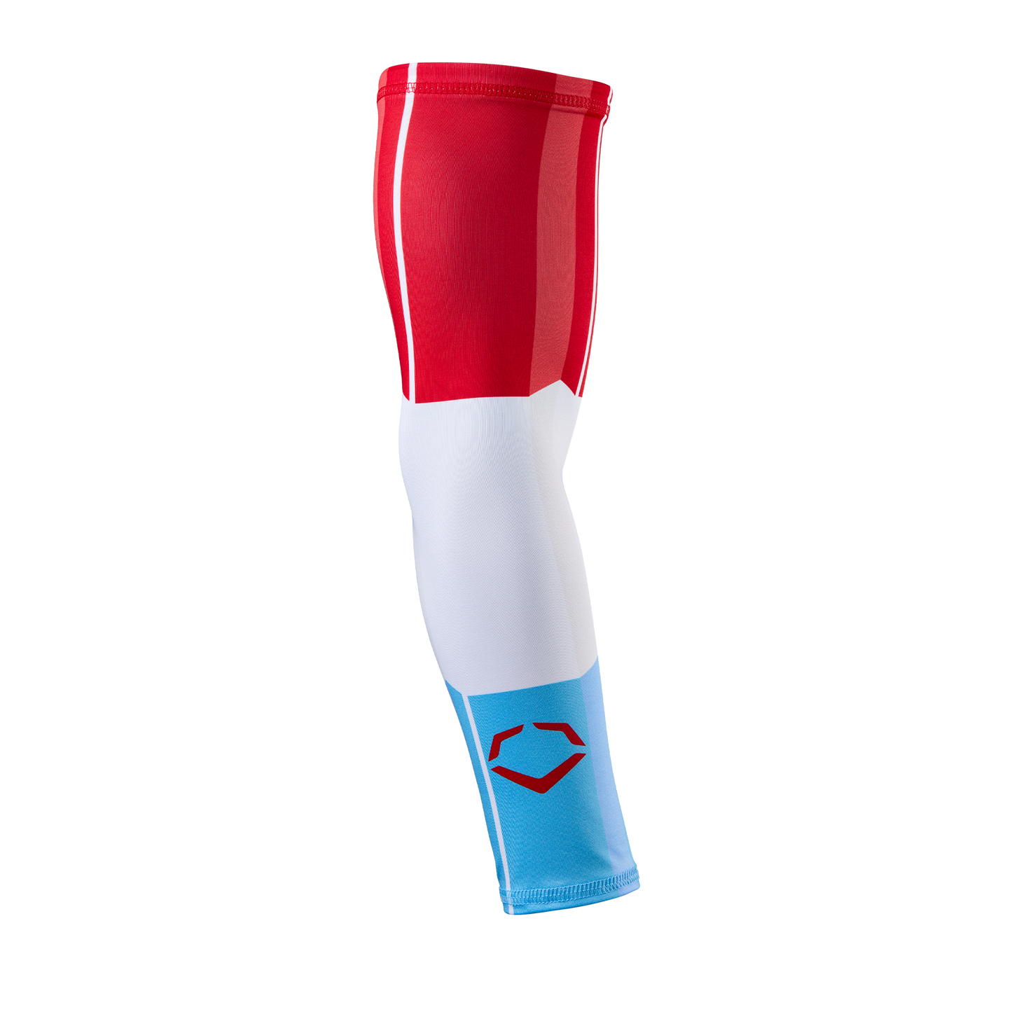 EVOSHIELD X-SRZ RED WHITE ICE ARM SLEEVE
