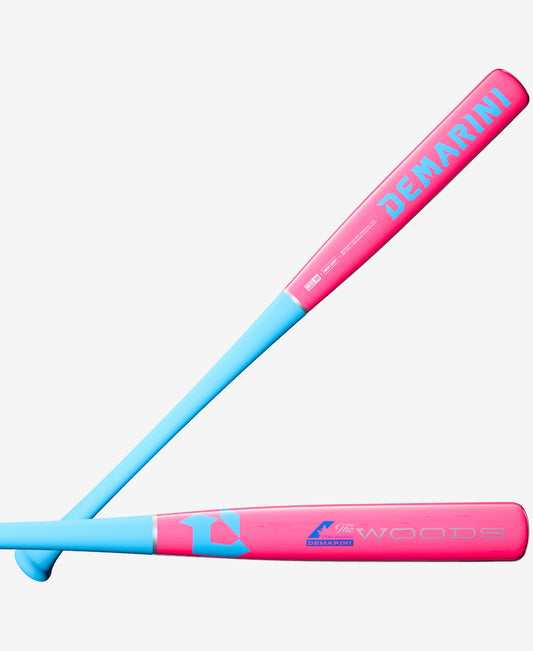 DEMARINI THE WOODS™ PINK WOOD COMPOSITE (-3) BBCOR BASEBALL BAT