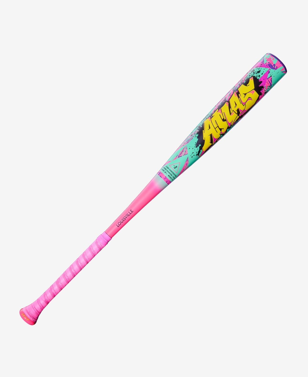 2026 LOUISVILLE SLUGGER ATLAS WILDSTYLE (-3) BBCOR BASEBALL BAT