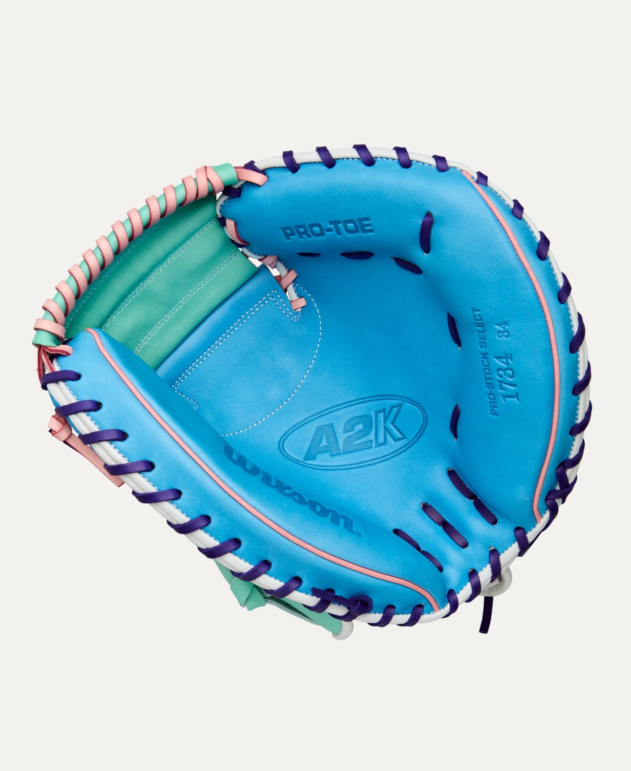 WILSON FALL 2025 A2K® 1734 34” BASEBALL CATCHER'S MITT
