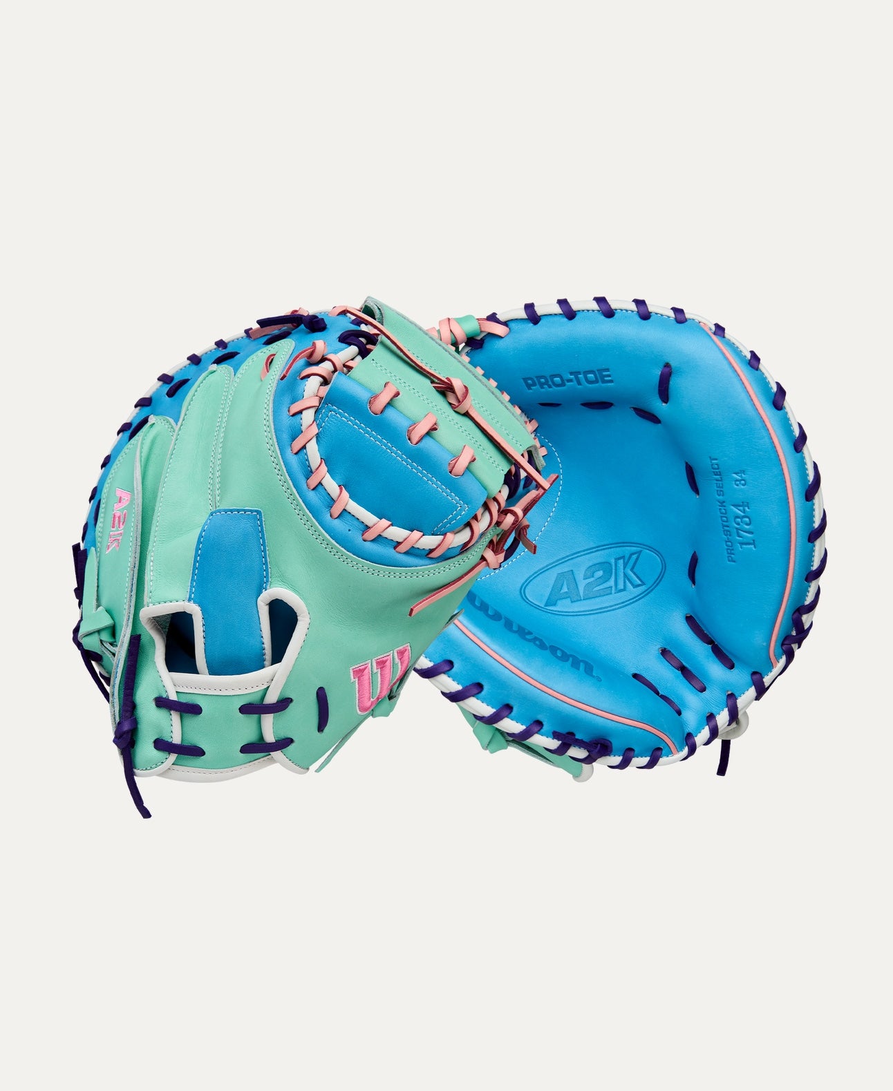 WILSON FALL 2025 A2K® 1734 34” BASEBALL CATCHER'S MITT