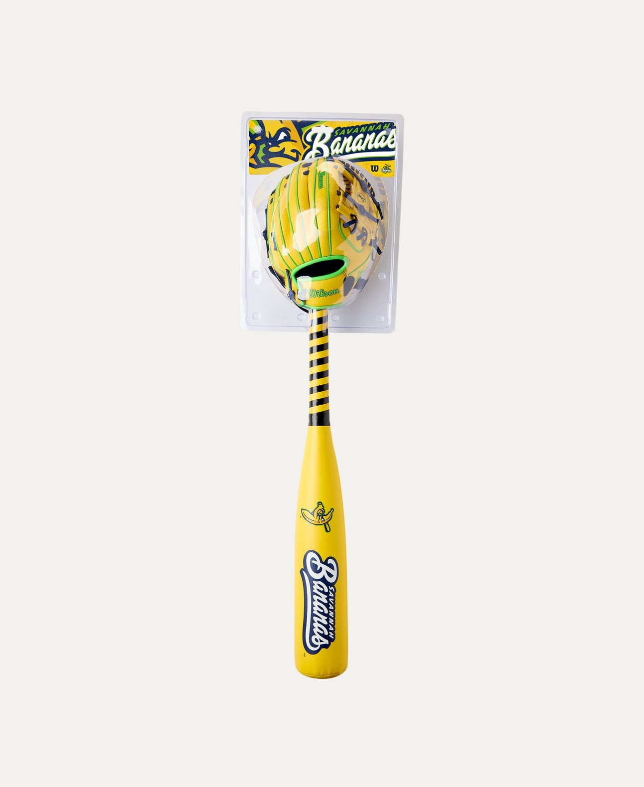 WILSON 2026 SAVANNAH BANANAS™ A200® 10” GLOVE, BALL & BAT KIT