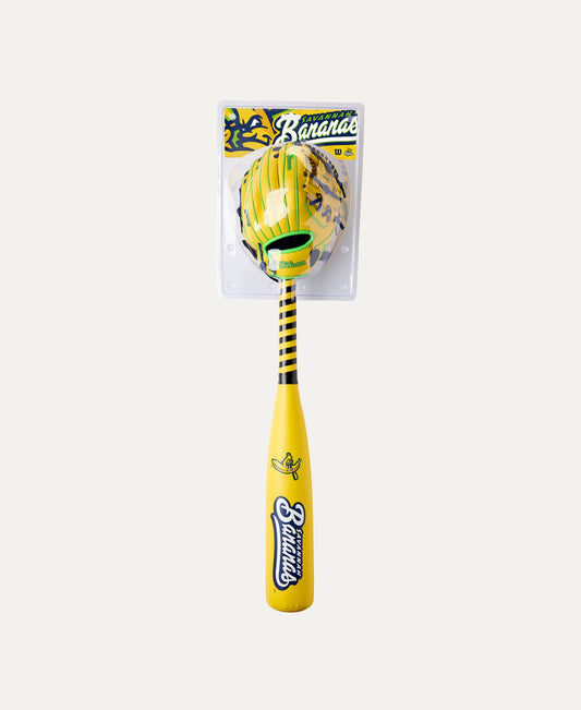 WILSON 2026 SAVANNAH BANANAS™ A200® 10” GLOVE, BALL & BAT KIT