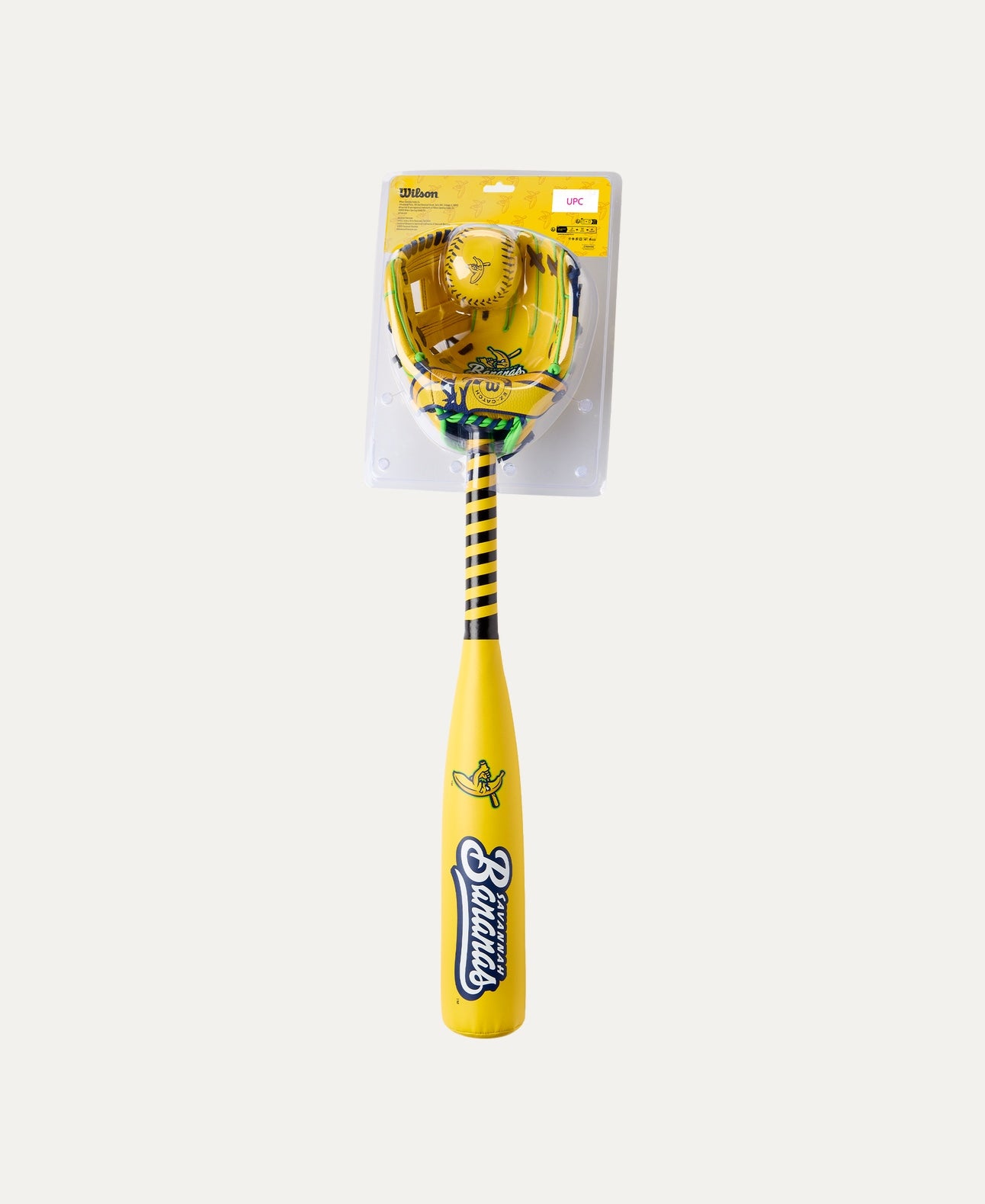WILSON 2026 SAVANNAH BANANAS™ A200® 10” GLOVE, BALL & BAT KIT