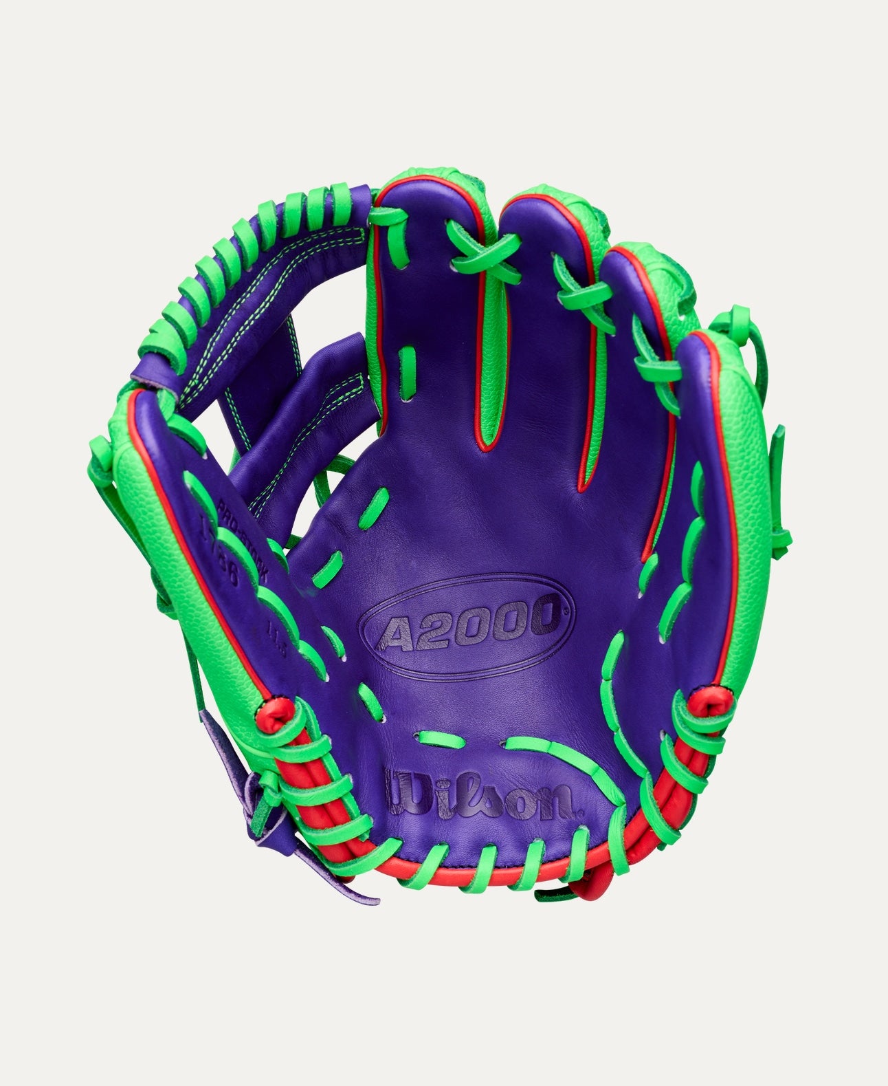 2026 BIG LEAGUE CHEW® SWINGIN SOUR APPLE™ A2000® 1786 11.5” INFIELD BASEBALL GLOVE; LIMITED EDITION