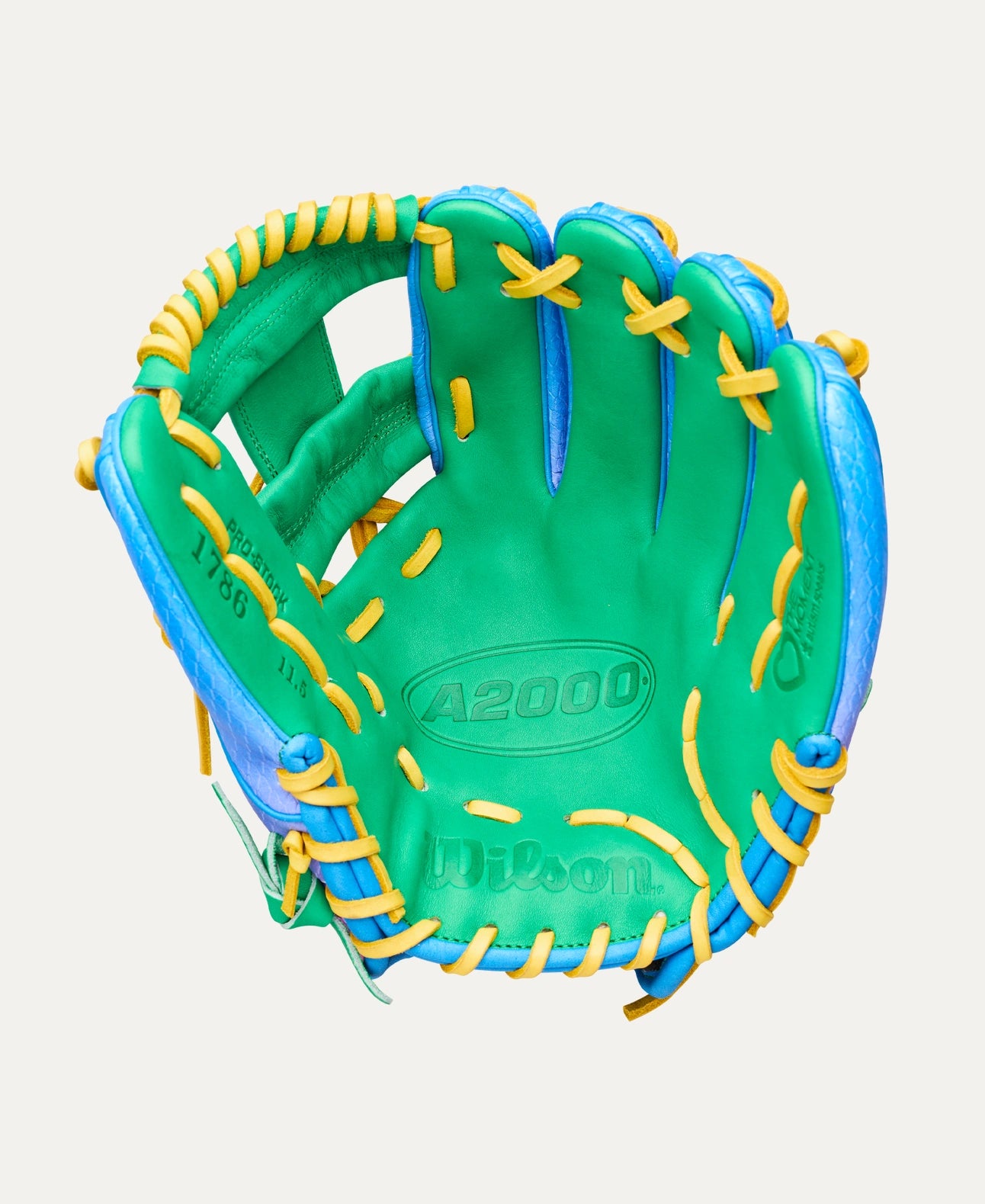 WILSON 2026 LOVE THE MOMENT™ A2000® 1786SS NOAH'S EDITION 11.5” INFIELD BASEBALL GLOVE