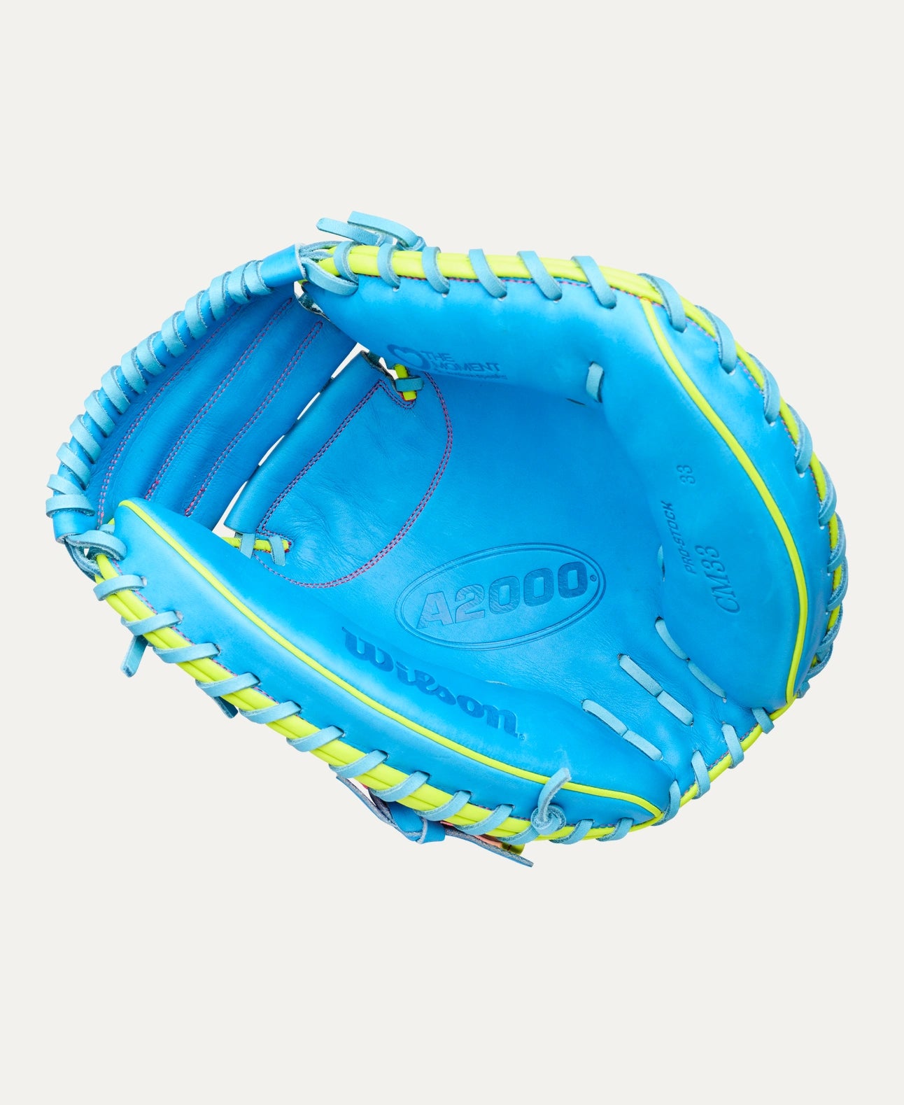 WILSON 2026 LOVE THE MOMENT™ A2000® CM33SS 33” BASEBALL CATCHERS MITT