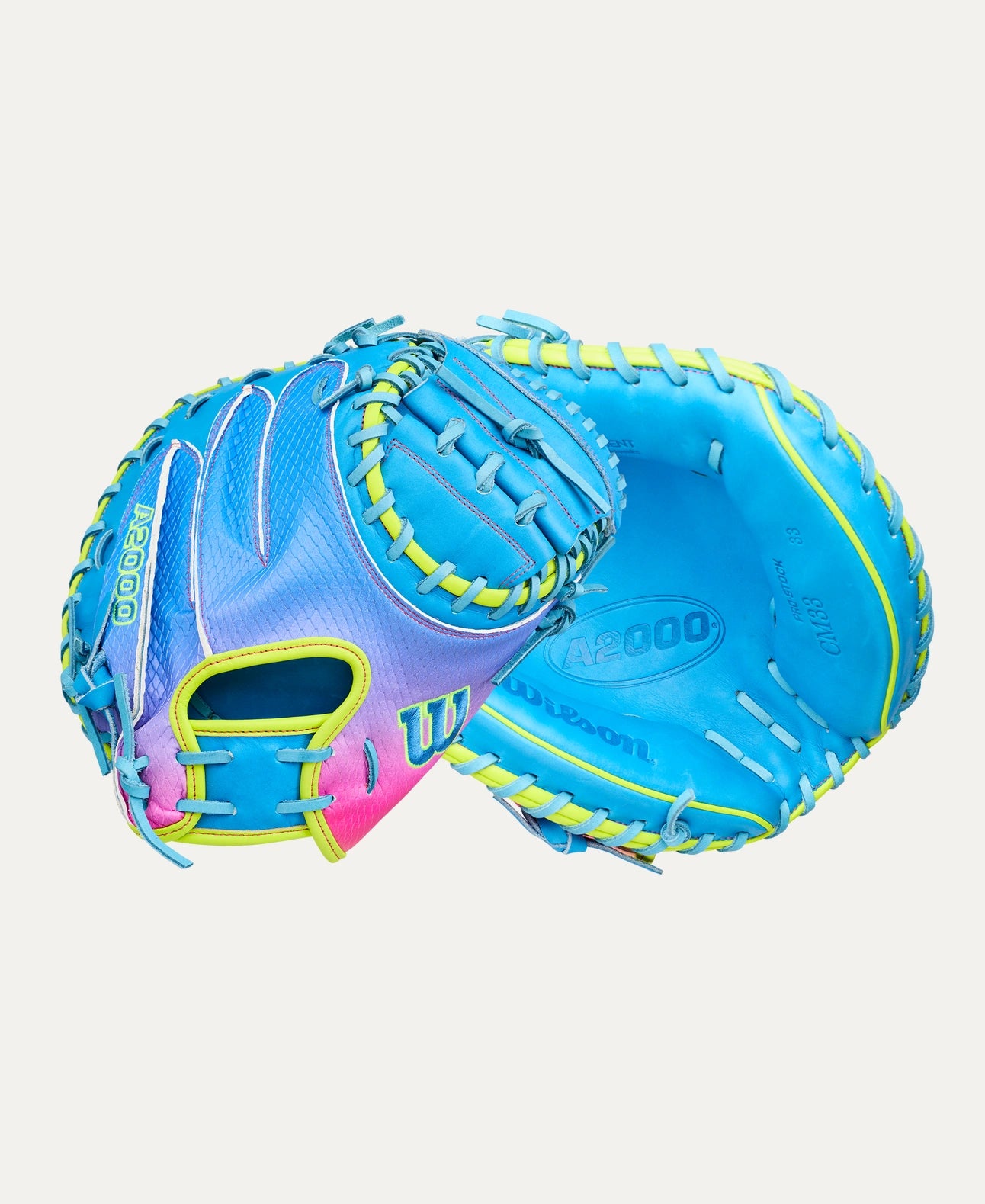 WILSON 2026 LOVE THE MOMENT™ A2000® CM33SS 33” BASEBALL CATCHERS MITT