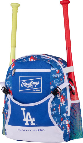 RAWLINGS LOS ANGELES DODGERS T-BALL BACKPACK