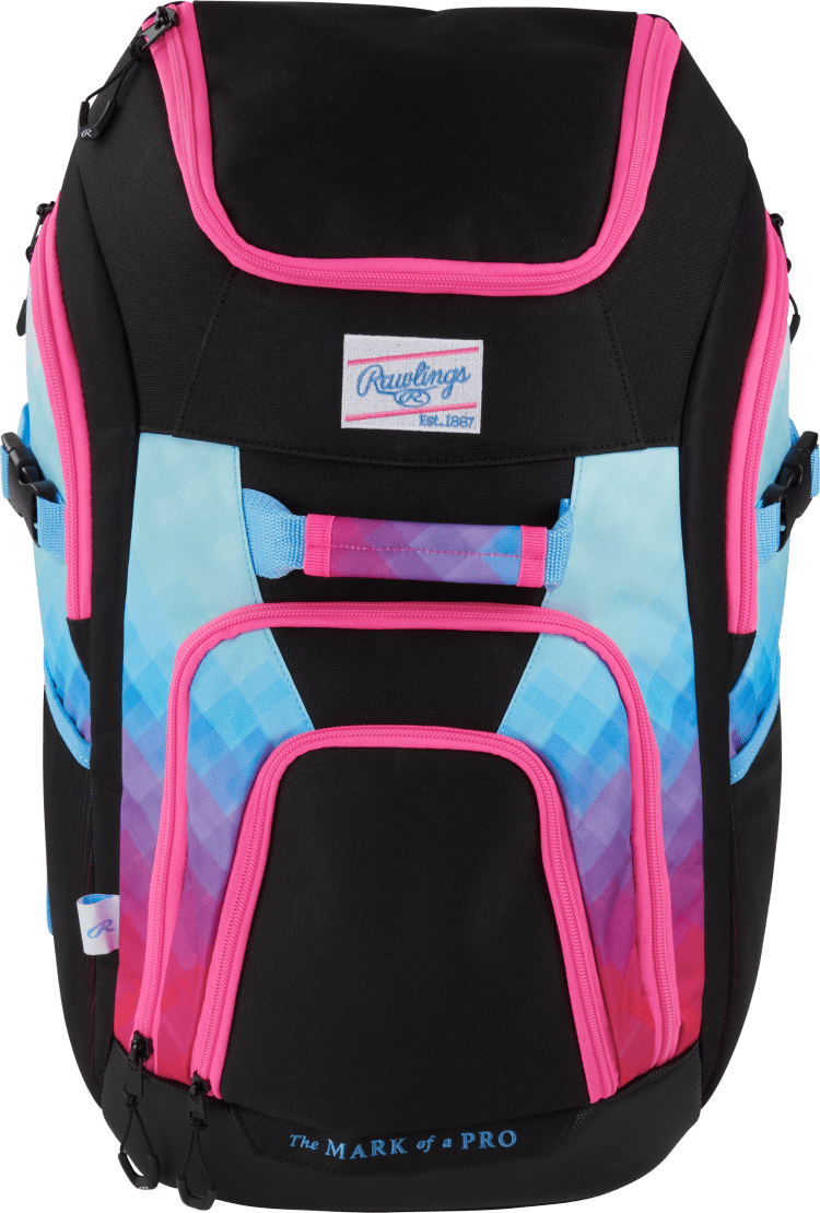 RAWLINGS FRANCHISE 2 PLAYER'S BASEBALL BACKPACK