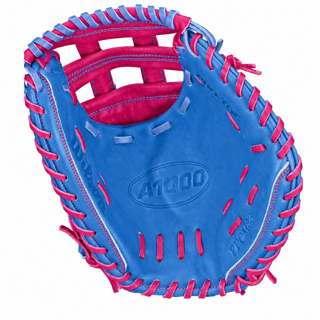 2027 WILSON A1000 FPCM33 LE FASTPITCH SOFTBALL CATCHER'S MITT: MOMENTUM