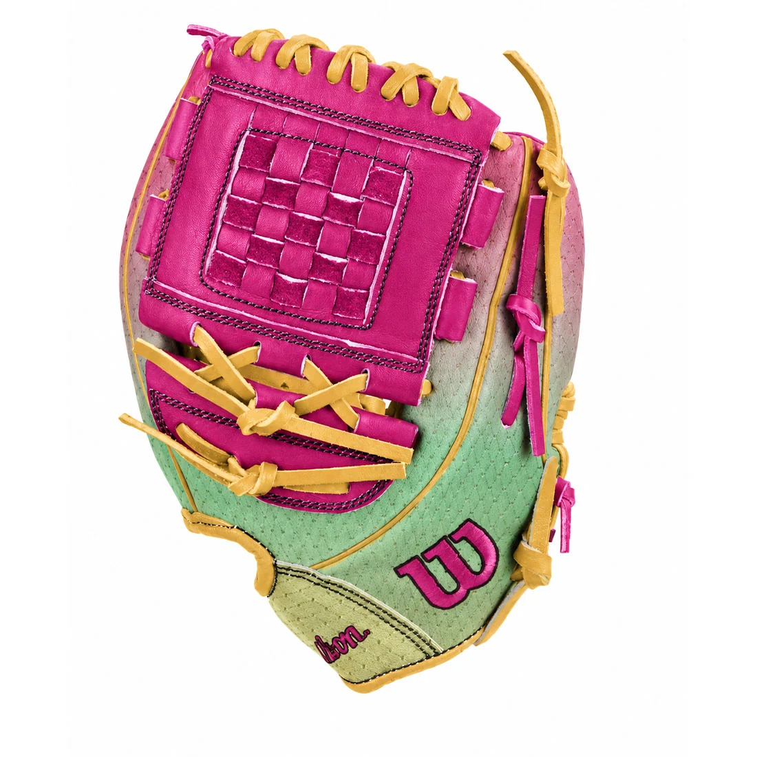 2027 WILSON A1000 P12 12" LE FASTPITCH SOFTBALL GLOVE: SUNSET