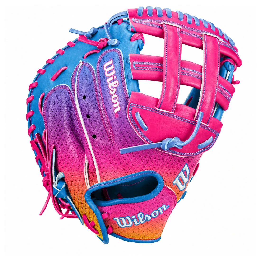 2027 WILSON A1000 FPCM33 LE FASTPITCH SOFTBALL CATCHER'S MITT: MOMENTUM