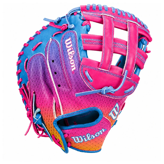 2027 WILSON A1000 FPCM33 LE FASTPITCH SOFTBALL CATCHER'S MITT: MOMENTUM