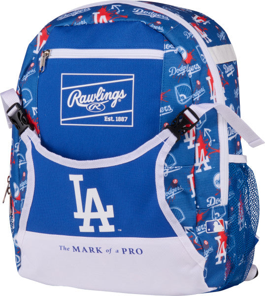 RAWLINGS LOS ANGELES DODGERS T-BALL BACKPACK