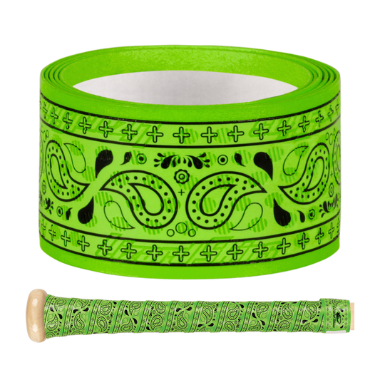 LIZARD SKINS DSP ULTRA OUTBURST BAT GRIP - GREEN BANDIT