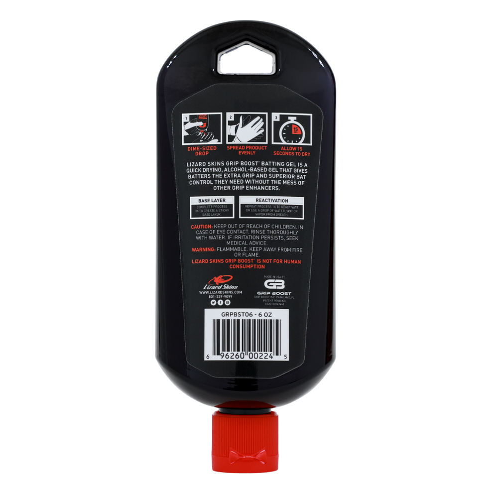 LIZARD SKINS GRIP BOOST BOTTLE - 6 OZ