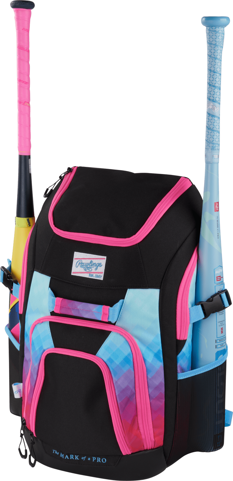 RAWLINGS FRANCHISE 2 PLAYER'S BASEBALL BACKPACK